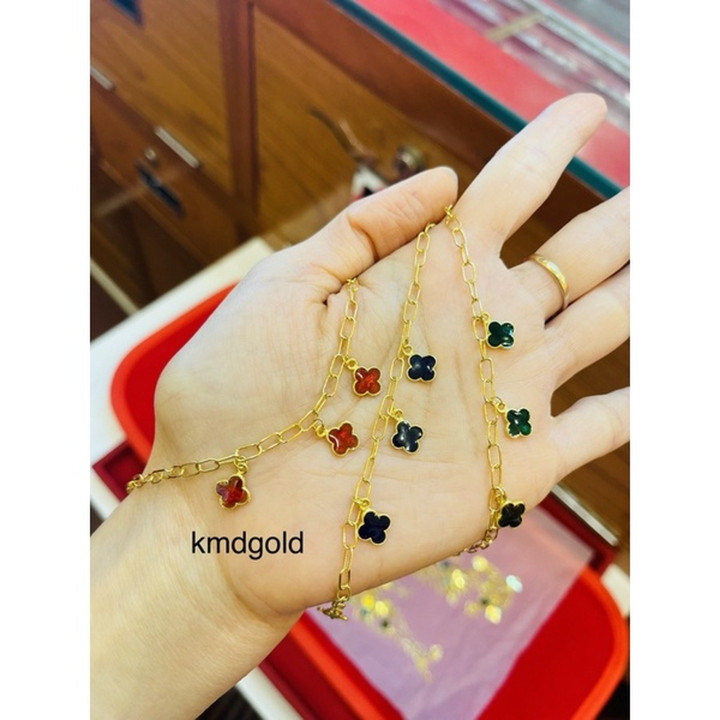 Real Gold Bracelet - Fashionable Design by KMDGold