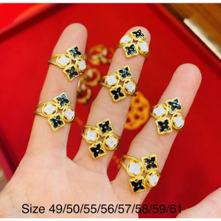 24K纯金戒指 - KMDGold 时尚设计