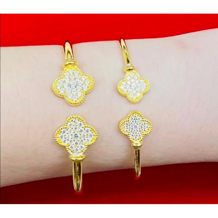 奢华24K金手镯 - KMDGold | 1泰铢