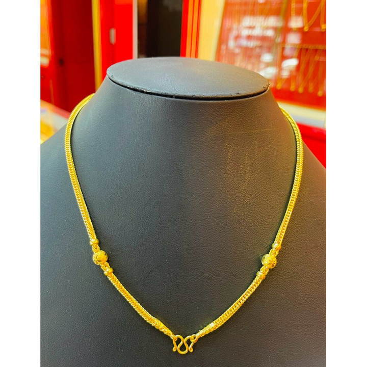 24K Gold Necklace | KMDGold Benz/Snake Chain | 1 Baht