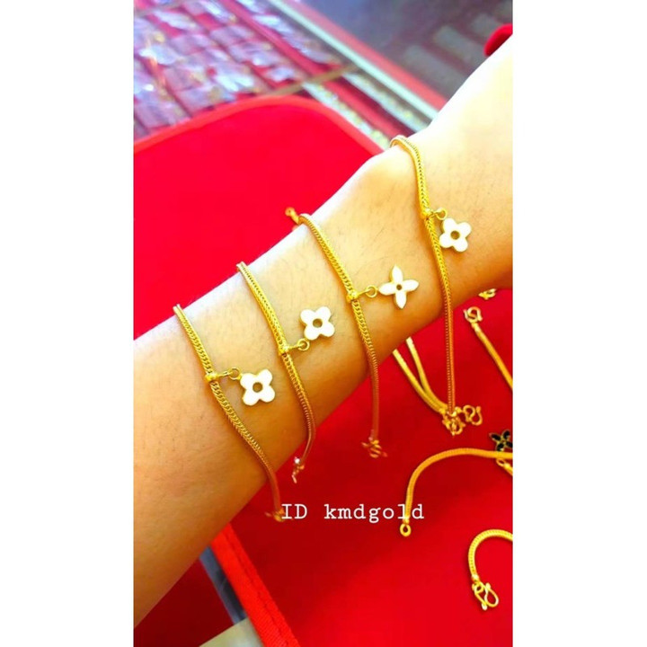 Genuine Gold Benz Chain Bracelet | KMDGold