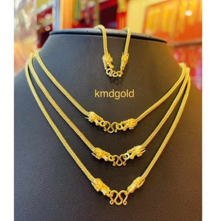 KMDGold 2-Salung Necklace | Genuine Gold Jewelry