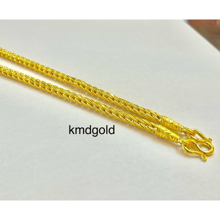 KMDGold 出品的正品 3 泰铢金项链