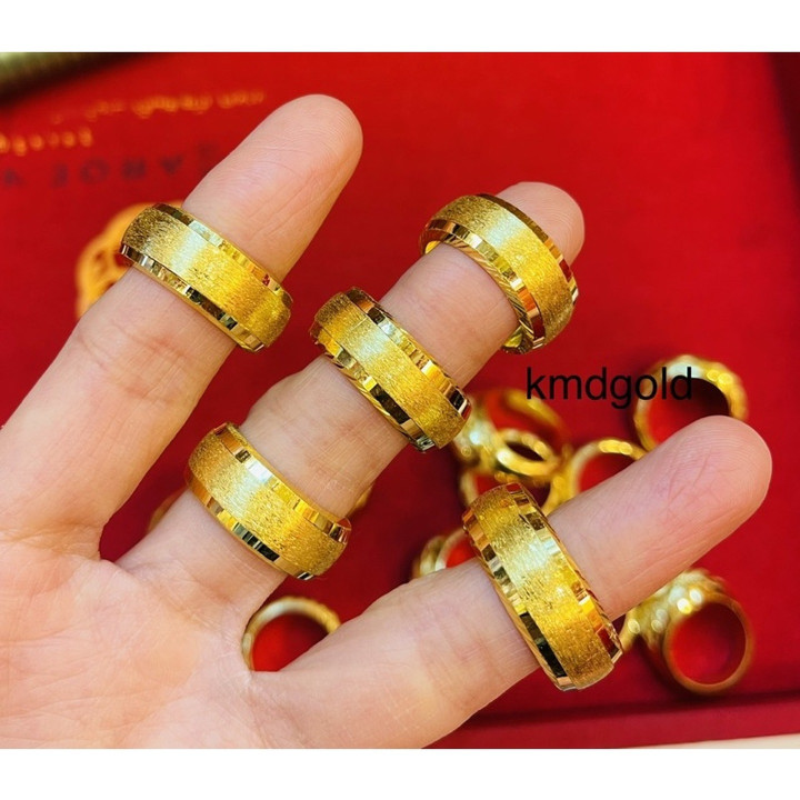 96.5%纯金戒指 - KMDGold定制设计