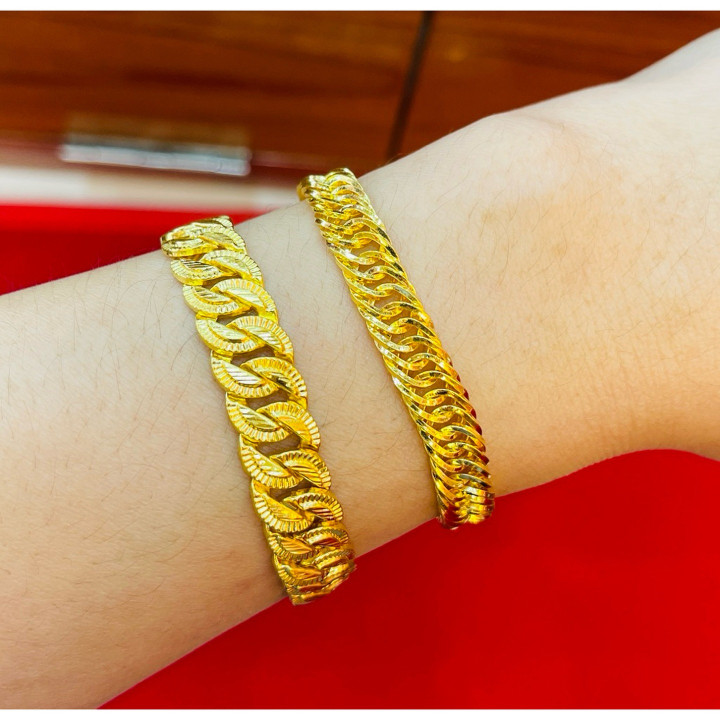 KMDGOLD 真金 2-Salung 手镯