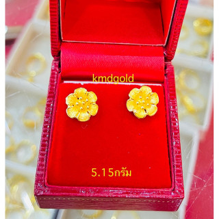 真金耳环 | KMDGOLD - 14k（或18k，如适用）