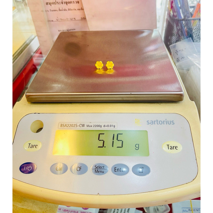 真金耳环 | KMDGOLD - 14k（或18k，如适用）