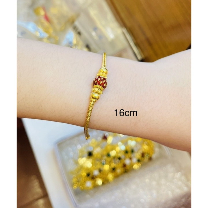 Genuine Gold 2-Salung Bracelet by KMDGold