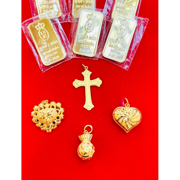 Pure Gold Pendant - KMDGold 96.5%, 2 Salung (7.5g)