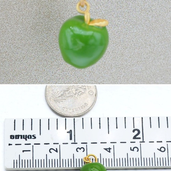 Anya 水果吊坠 | 99.9% 纯金首饰