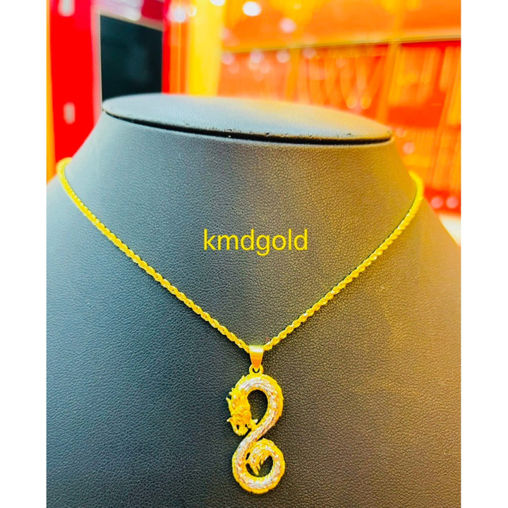 KMDGOLD 正品 1 泰铢金项链