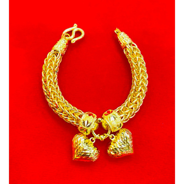 Genuine 3 Baht Gold Bracelet by KMDGold