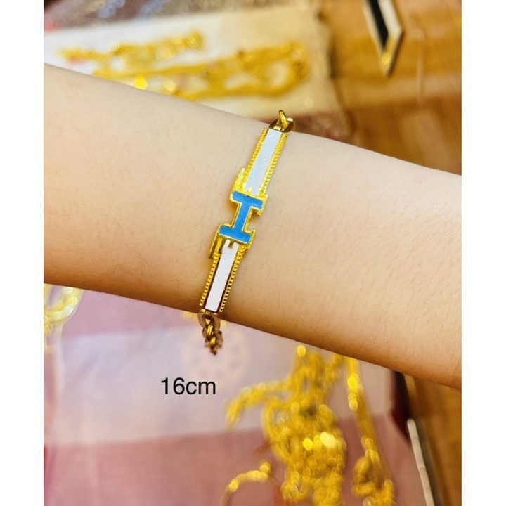 KMDGold 出品的 1 泰铢纯金手镯