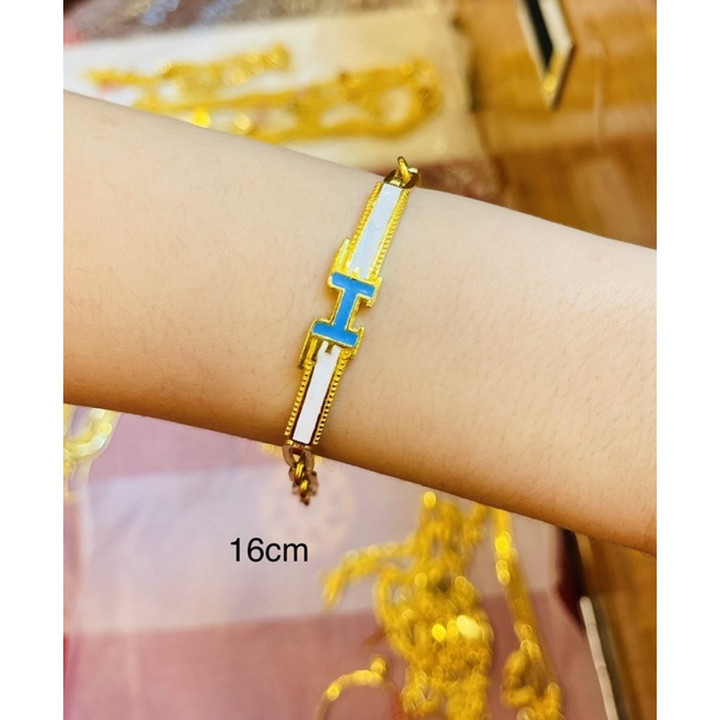 KMDGold 出品的 1 泰铢纯金手镯