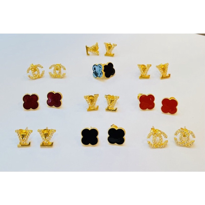 真金萨隆耳环 | KMDGold 时尚珠宝