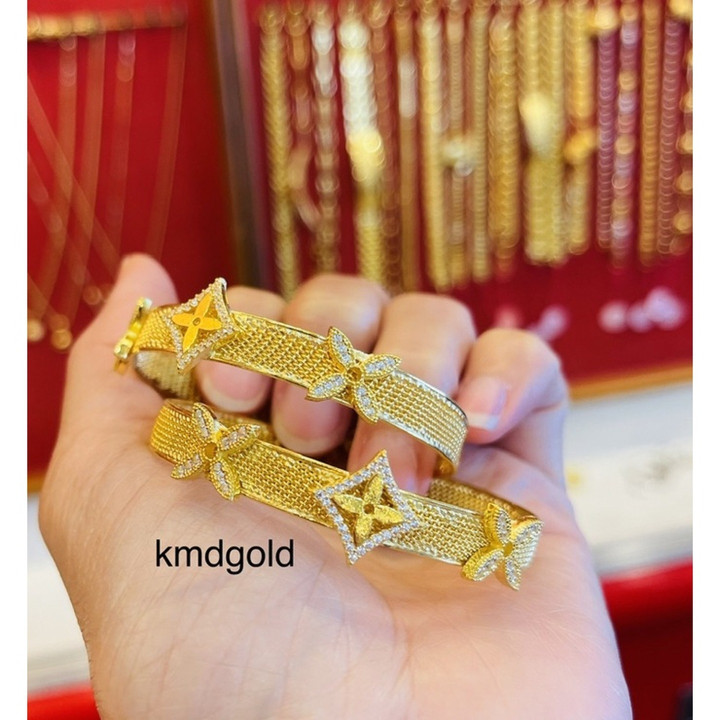 1泰铢纯金手镯 | KMDGold