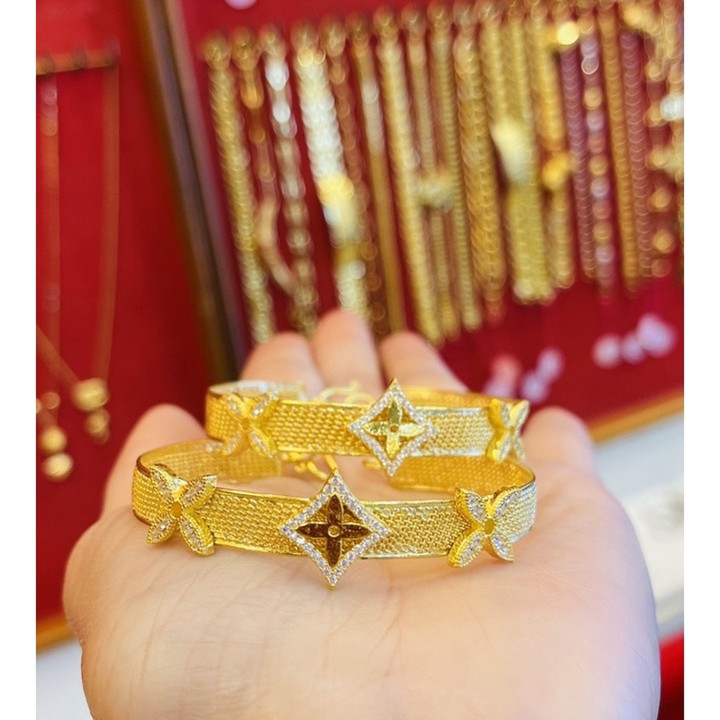 1泰铢纯金手镯 | KMDGold