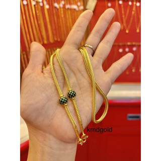 96.5%纯金奔驰链项链 | KMDGold