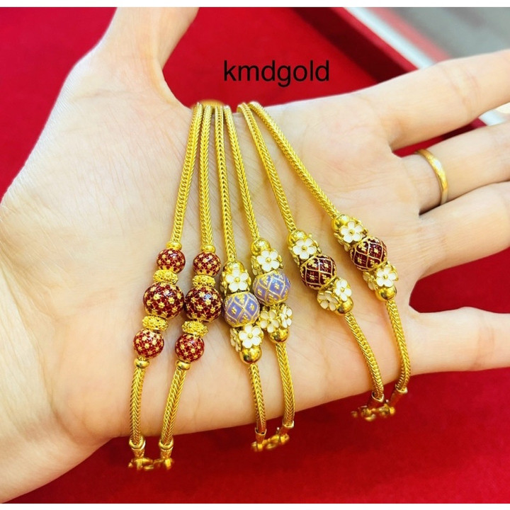 Pure 96.5% Gold Benz Link Necklace | KMDGold