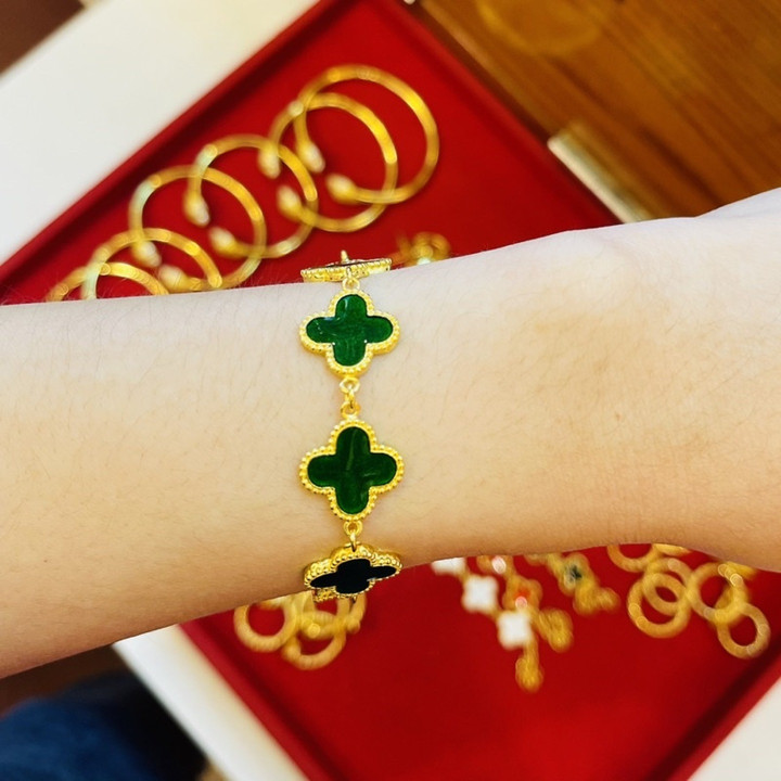 Genuine 1 Baht Gold Bracelet | KMDGold Brand Design