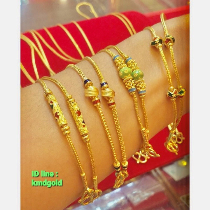 1泰铢金项链 | KMDGold | 珐琅设计 | 品质保证