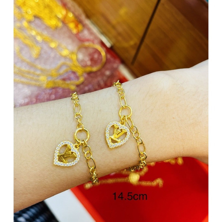 Bracelet 2-Salung en or véritable - KMDGold