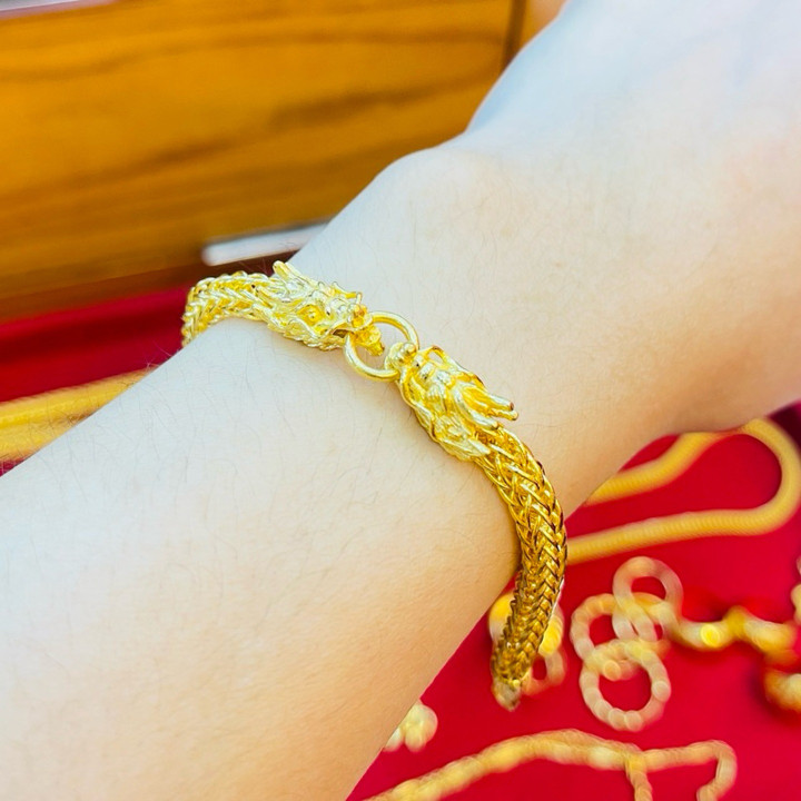 Genuine Gold Snake Chain Bracelet | KMDGold