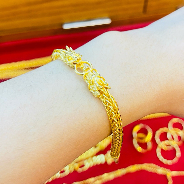 Genuine Gold Snake Chain Bracelet | KMDGold