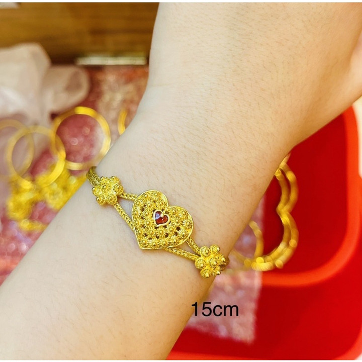 Genuine Gold Snake Chain Bracelet | KMDGold