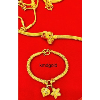 Star/Ant Design 1 Baht Authentic Gold Bracelet