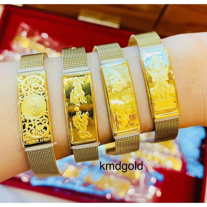 Genuine Gold Plated Bracelet - Auspicious Design