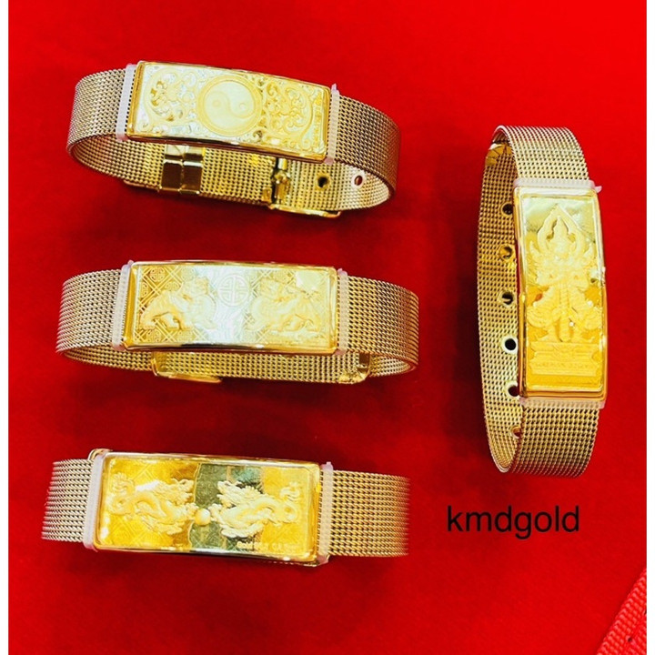 Genuine Gold Plated Bracelet - Auspicious Design