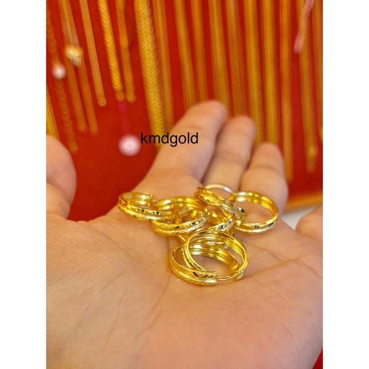 耀华力90%真金耳环