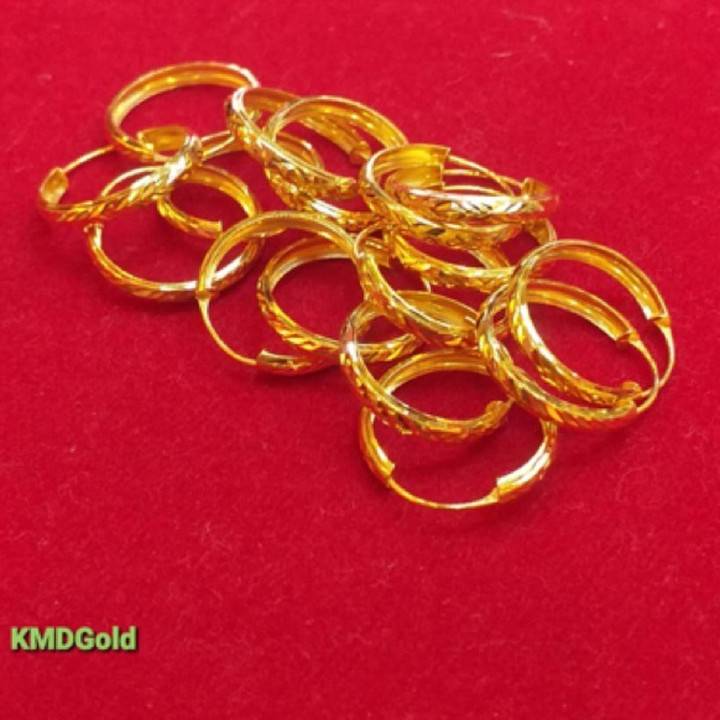 耀华力90%真金耳环