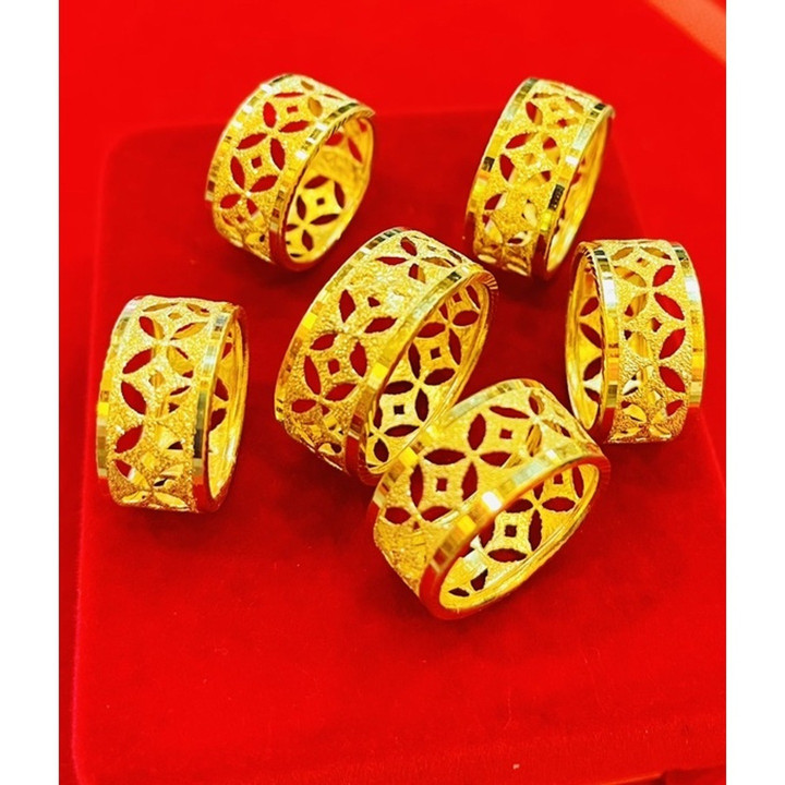 纯24K金戒指 | KMDGold | 保证正品