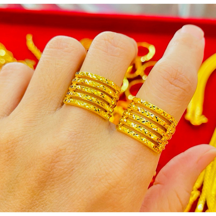 纯24K金戒指 | KMDGold | 保证正品