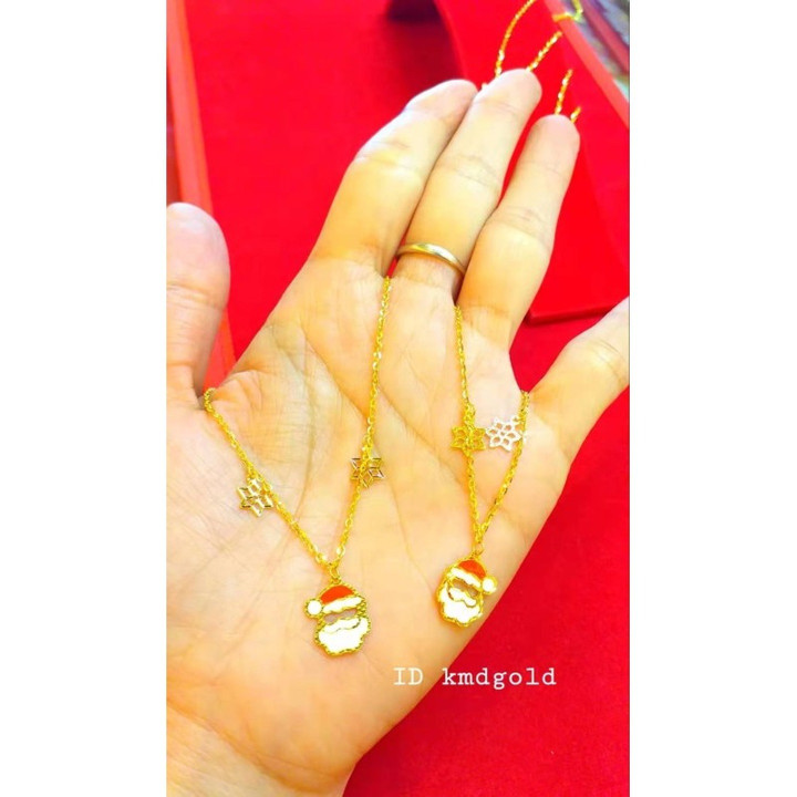 精美96.5%纯金项链 - KMDGold