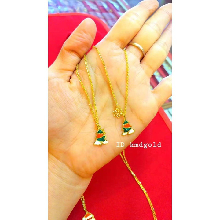 精美96.5%纯金项链 - KMDGold