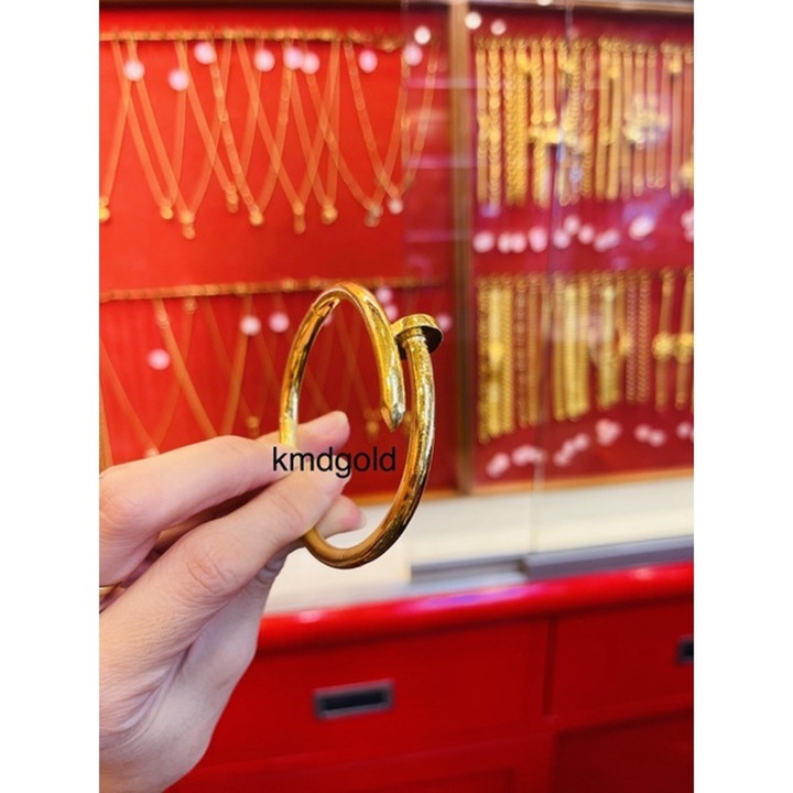 سوار من الذهب عيار 24 قيراطًا | KMDGold - أصلي ومضمون