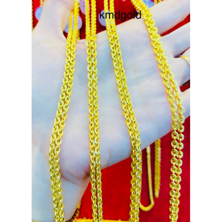 Pure Gold Necklace (24K), 3.75 Grams - KMDGold