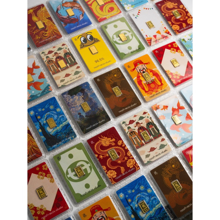 半张纯金条卡（96.5%）