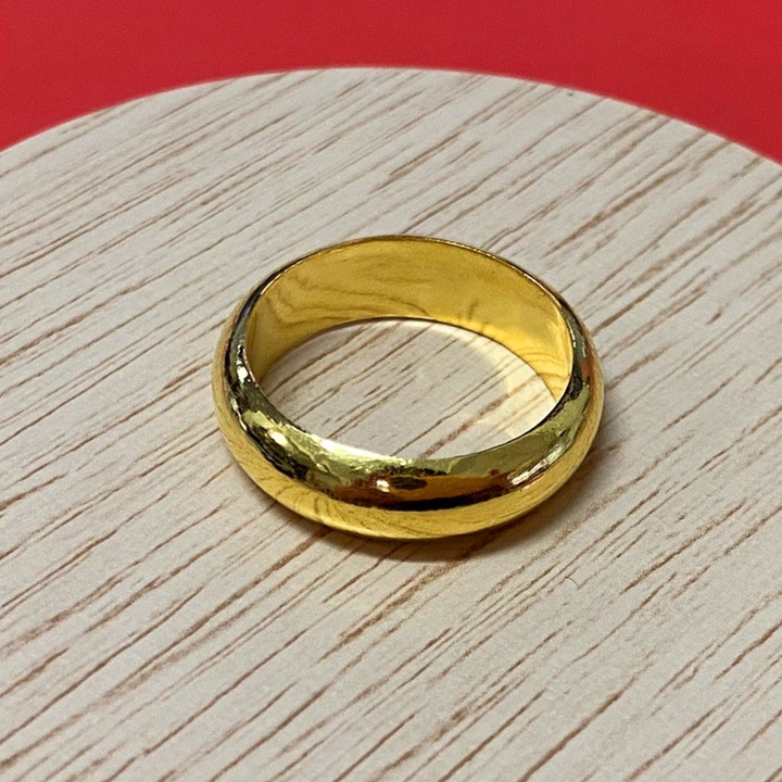 Gold Pong Ring (1 Salung, 96.5% Gold)