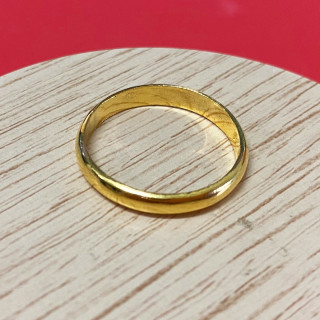 Genuine 96.5% Gold Ring | Solid 1 Salung Thai Design