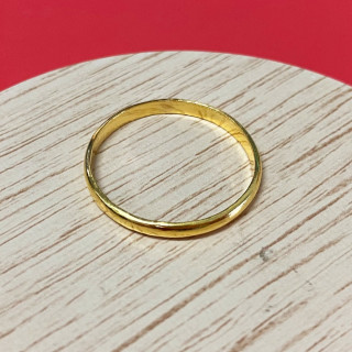 14K Gold Half-Slung Ring | Beautiful Shiny Design