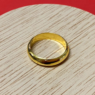 96.5% Gold "Pong" Style Ring | Beautiful Gold Design