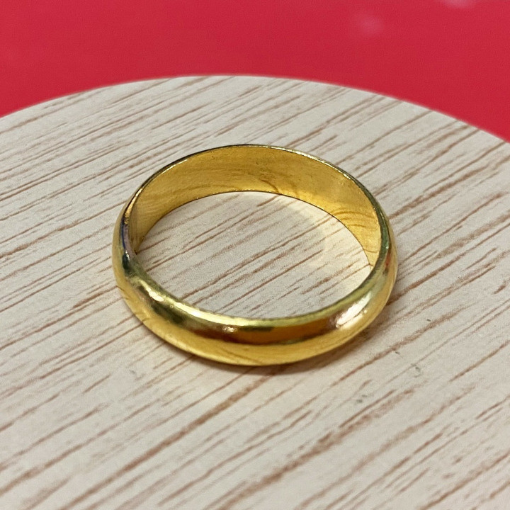 Authentic 96.5% Gold Ring | 2 Salung Solid Gold