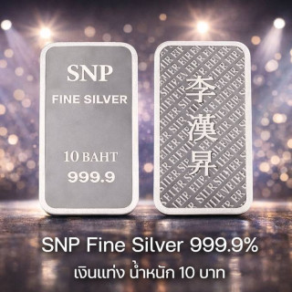 99.99%纯银条 - 10/20泰铢，TISI认证