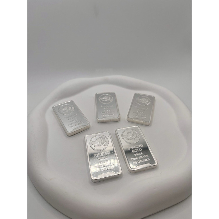 纯银条（50克）- 保证重量