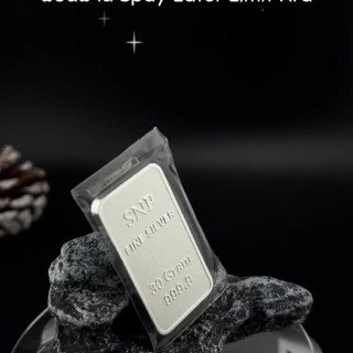 正品99.99%纯银条（1泰铢）