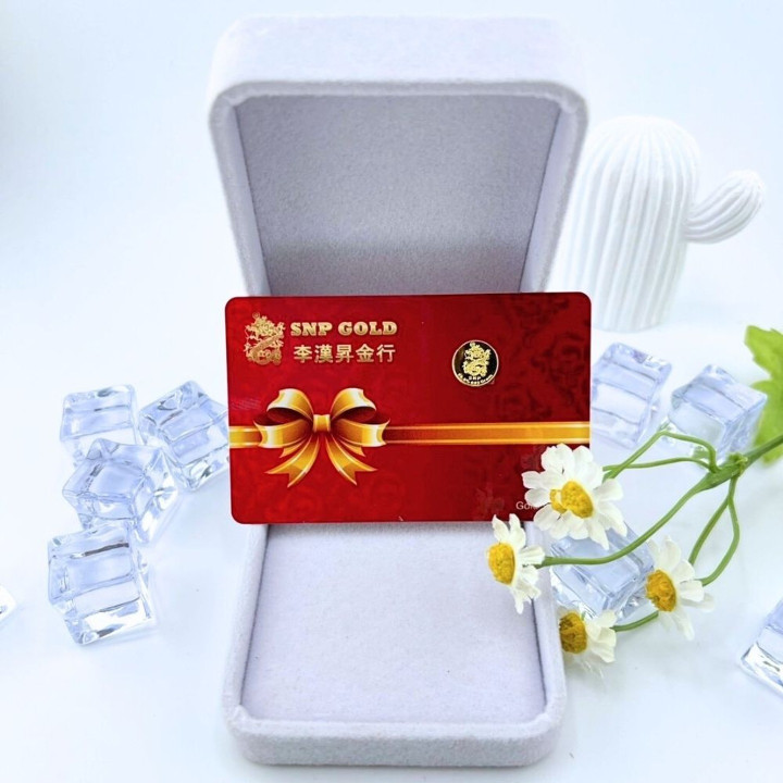 Authentic Gold Bar - 0.03 Gram, 96.5% Purity YAOWARAT